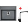 Sinks SOLO 560 Titanium + ELKA Black matt G23972