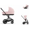 Cybex Platinum CYBEX e-Priam Travel Set + Cloud T Plus i-Size peach pink 2023 matt black