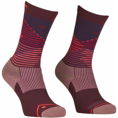 Ortovox W's All Mountain Mid Socks dámske ponožky winetasting