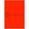 Labelea Samolepiace etikety 210x297 mm signálne farebné papierové, na hárku A4, pre laserovú tlač, Farba etikiet Signálna červená, Počet hárkov v balení 100 EPY210297SR001S
