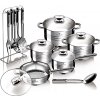 Berlinger Haus 17-dielna súprava na varenie GOURMET LINE 21110 BL-3133