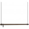 LIND DNA Vešiak/stojan na kabáty SWING 110 cm, tmavo hnedá, drevo
