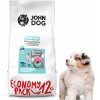 Suché krmivo pre psov John Dog GOOD Puppy bravčové s hovädzím 12 kg