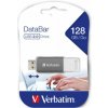 Verbatim USB flash disk, USB 2.0, 128GB, DataBar, šedý, 49456, pre archiváciu dát