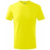 MALFINI BASIC 138 / Tričko, detské - citrónovo žltá 146