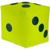Detský taburet KOCKA 35 cm - zelená + tmavozelená