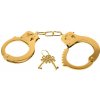 Kajdanky Metal Cuffs Fetish Fantasy Gold