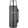 Thermos Stainless King 1,2 l - termoska s madlem metalicky šedá