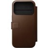 Nomad Modern Leather Folio iPhone 17 Pro Brown