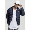 Pánska bunda Urban Classics Basic Bubble Jacket - nvy/wht/nvy 4XL
