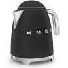 Smeg KLF03BLMEU elektrická konvice 1,7 l 2400 W Černá, Chrom