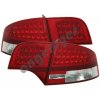 Zadné svetlá Audi A4 limuzína červeno-biele