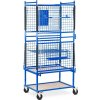 MSW Dielenský vozík MSW - na karosárske diely - 60 x 90 x 202 cm - 220 kg