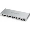 Zyxel XGS1210-12 v2, 12-Port Gigabit webmanaged Switch with 8 port 1G + 2-Port 2.5G + 2-Port SFP+