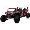 mamido Elektrické autíčko Buggy ATV RACING UTV2000 štvormiestne červené