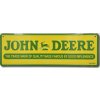 Plechová ceduľa John Deere sign 46 cm x 15 cm