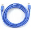USB kábel Gembird CCP-USB3-AMBM-10 modrý 3 m