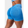 Nebbia Bezšvové push-up šortky s vysokým pásom TOTALLY SEAMLESS 304 - blue - L