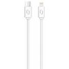 Aligator DATKP34 Dátový POWER 3A USB-C - Lightning, 1m, bílý