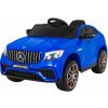 Ramiz Elektrické autíčko Mercedes Benz GLC 63S 4x4 EVA kolesá vstup USB MP3 mini Jack DO 2.4 GHz Kožené sedadlo Originál licencia modrá