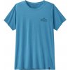 Dámske tričko Patagonia Women's Capilene Cool Daily Shirt - Cloud Crag Veľkosť: M / Farba: modrá