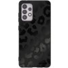 Picasee silikónový čierny obal pre Samsung Galaxy A52s 5G A528B - Midnight Leopard