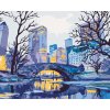 ZUTY Maľovanie podľa čísel MOST V NEW YORKU Rámovanie bez rámu a bez vypnutia plátna Rozmer 80 x 100 cm