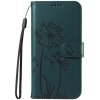 VSETKONAMOBIL 107689 ART DANDELION Peňaženkové puzdro pre Honor 400 Lite 5G tmavozelené