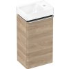 Skrinka s umývadlom Hansgrohe Xelu Q 36x69,5x25 cm prírodný dub 54367000
