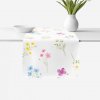 Goldea behúň na stôl teflónový - kvetinová záhrada 50x140 cm