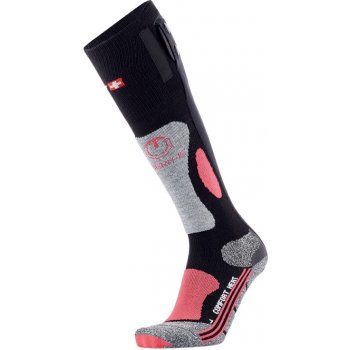 Therm-ic vyhrievané ponožky Powersocks Heat ladies grey pink