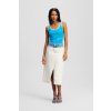 SUKŇA KARL LAGERFELD JEANS KLJ OMBRE DENIM MIDI SKIRT BLUE OMBRE