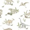 Dekornik Papierová tapeta na stenu šťastní dinosaury, rozmery 280x50 cm