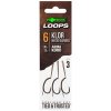 Korda Návazec Loop Rigs Klor veľ.6 30lb 3ks