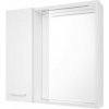 AQUALINE - ZOJA/KERAMIA FRESH STRIP galérka s LED osvetlením, 60x60x14cm, lava, biela 45021S