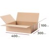 HAKY Klopová krabica 400 x 300 x 100 - 3VL Paleta