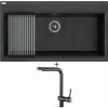 Laveo TAU SBT 7109 čierna + Rolovací odkvapkávač + Laveo LUNA BLZ 769D čierna