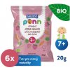 SALVEST Ponn BIO Chrumky jahodové 6 x 20 g