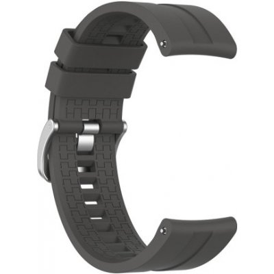 BStrap Silicone Cube remienok na Huawei Watch GT/GT2 46mm, dark gray SHU004C0212