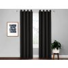 XPOSE® Zatemňujúci záves HADES - čierny 140x250 cm 2ks,
