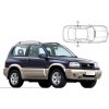 Slnečné clony na okná - SUZUKI Grand Vitara 3dv. (1998-2005) - Len na bočné stahovacie sklá