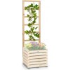 Blumfeldt Modu Grow 50 UP, mriežka na rastliny, 151 x 50 x 3 cm, borovica (GDM9-ModuGrow50UP)