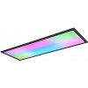 TRIO Reality R67668032 BETA stropné svietidlo SMD LED 800x290mm 31W/3550lm 2700-6500K čierna matná, Dynamic Light, stmievateľné, diaľkový ovládač