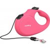 Reedog Senza Basic samonavíjacie vodítko M 20kg / 5m lanko / ružové