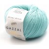 Priadza Gazzal Baby Cotton svetlotyrkysová 3452 50 g