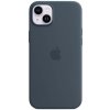 Apple Silicone Case s MagSafe pro iPhone 14 Plus - bouřkově modrý MPT53ZM/A