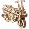 Ugears 3D drevené mechanické puzzle Skladací skúter