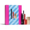 3INA Kit 3INA The No-Rules Cream 512 multifunkčné líčidlo na oči, pery a tvár 8 ml + hydratačný rúž s leskom 1,6 g + 3INA The 24H Level Up Mascara 900 dlhotrvajúca riasenka 8 ml