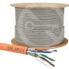 SOLARIX kábel CAT6A STP LSOH B2ca 500m/cie orang SXKD-6A-STP-LSOH-B2ca