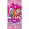 DETEXPOL Osuška Paw Patrol Girl pup Bavlna - Froté, 70/140 cm